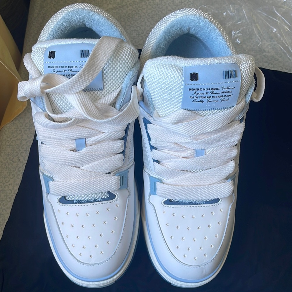 AMIRI MA-1 WHITE/BLUE